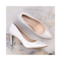 Sergio Leone W SK428A silver high heels (40)