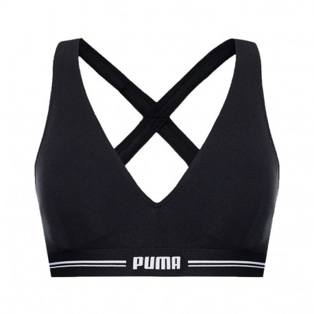 Puma Cross-Back Padded Top 1p Sports Bra 938191 01 (XS)
