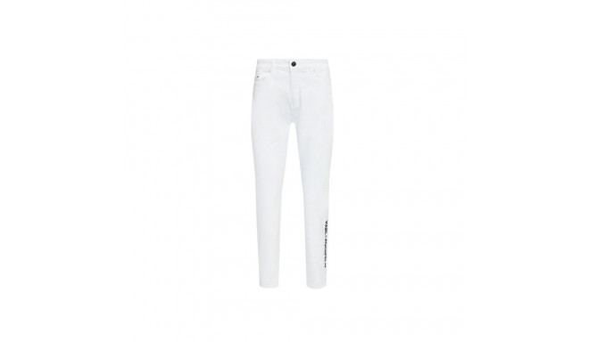 Karl Lagerfeld White Gf Denim Pants W 221W1101 jeans (27)