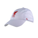 47 Brand EPL FC Liverpool Clean Up Cap EPL-RGW04GWS-WHA (One size)