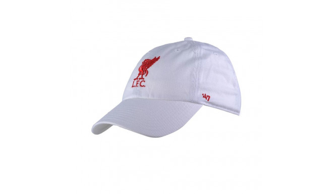 47 Brand EPL FC Liverpool Clean Up Cap EPL-RGW04GWS-WHA (One size)