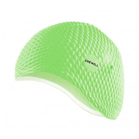 Crowell Recycling Pearl Silicone Swim Cap Yellow Color 7