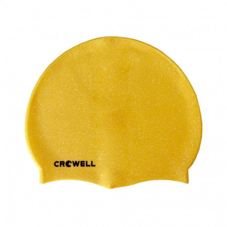 Crowell Recycling Pearl Silicone Swim Cap Yellow Color 7