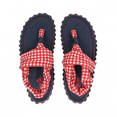 Gumbies Slingback Flip-Flops W G-SB-WN-PICNIC (36)