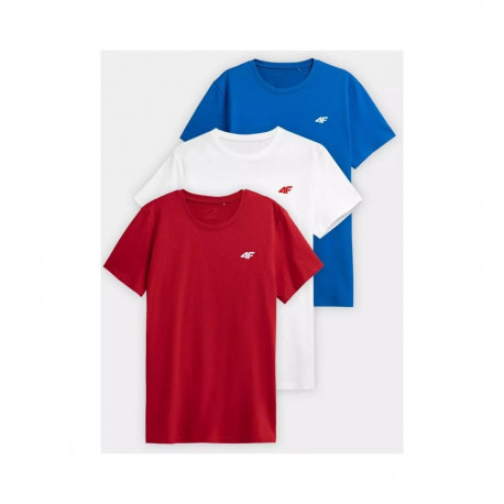 4F T-shirt M 4FWSS23TTSHM1231-91S (M) 3pcs