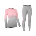 Spokey naiste termopesu komplekt Flora Set Lady Termo ML VT W 6114300000, roosa/hall (M/L)