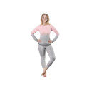 Spokey naiste termopesu komplekt Flora Set Lady Termo ML VT W 6114300000, roosa/hall (M/L)