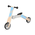 Balance bike and children&#39;s scooter 2in1 Spokey WOO-RIDE MULTI 940906 blue