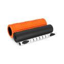 Orange fitness roller set Spokey MIXROLL 929930