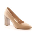 Sergio Leone W SK404A beige high-heeled pumps (37)