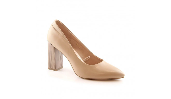 Sergio Leone W SK404A beige high-heeled pumps (37)