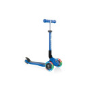 3-wheel scooter Globber Foldable Lights Navy Blue Jr 437-100