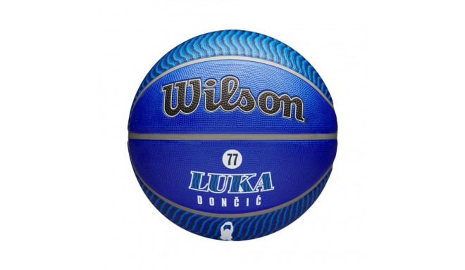 Ball Wilson NBA Player Icon Luka Doncic Outdoor Ball WZ4006401XB (7)