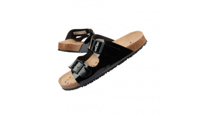 Abeba Sandals Black W 8088 work slippers (35)