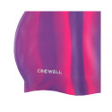 Crowell Multi-Flame-05 silicone swimming cap