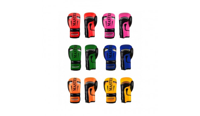 Boxing gloves MASTERS RPU-FT 011123-0210 (różowy+10 oz)