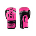 Boxing gloves MASTERS RPU-FT 011123-0210 (różowy+10 oz)