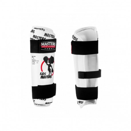 Masters MJE - NA-KM Shin Guards White 11021-KMS (XXS)