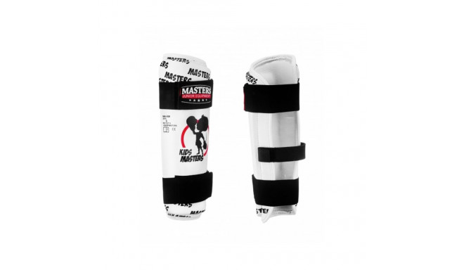 Masters MJE - NA-KM Shin Guards White 11021-KMS (XXS)