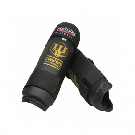 MASTERS Shin Guards - NA-20 11036-01M (czarny+XS)