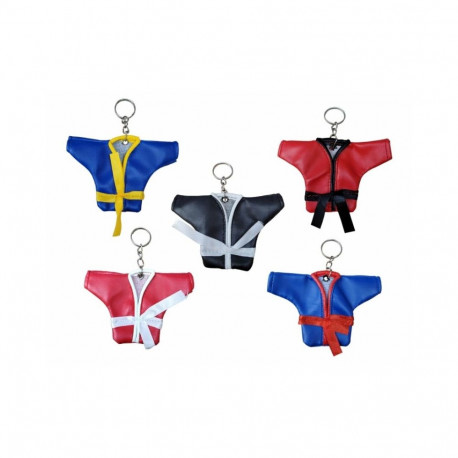 Mini kimono keychain - Kimi 18023-0201 (czerwono - czarne)