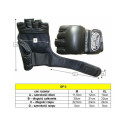 Gloves for MMA Masters GF-3 M 0127-02M (czarny+XL)