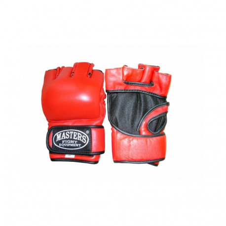 MMA Gloves Masters GF-3 M 0127-02M (czerwony+XL)