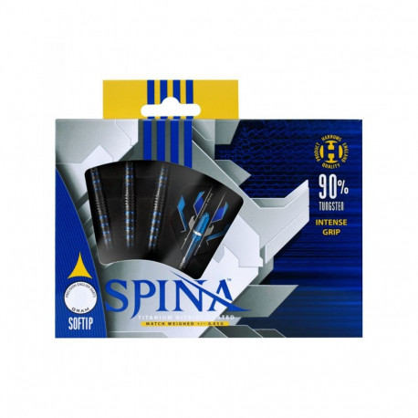 Harrows Spina Darts Black 90% Softip HS-TNK-000013753 (18 gR)