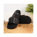 Black beach slippers Big Star W FF274A389 (38)