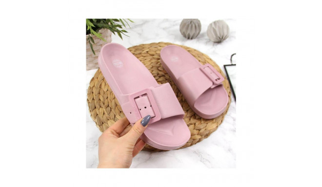 Beach slippers Big Star W FF274A387 pink (36)