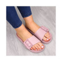 Beach slippers Big Star W FF274A387 pink (36)