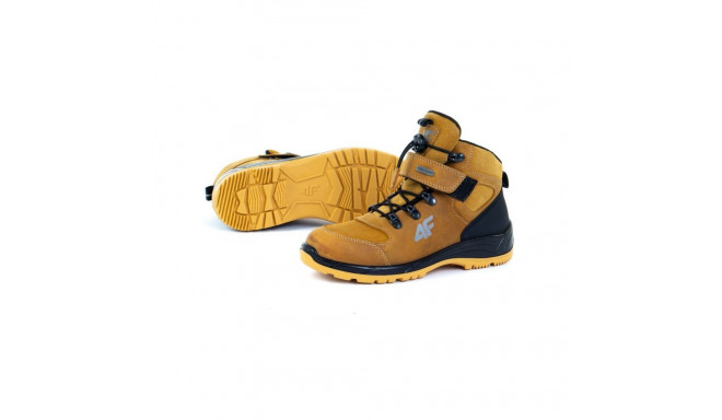 4F kids' winter shoes Jr HJZ21-JOBMW251 (35), beige