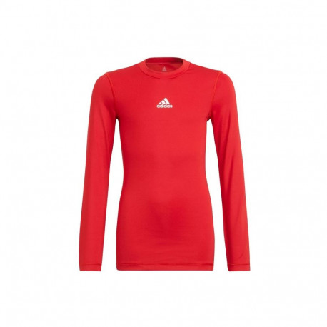 Adidas Techfit Compression Jr H23154 T-shirt, red (152 cm)