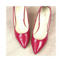 Pumps on a stiletto heel lacquered Juma W CIT2565I fuchsia (36)