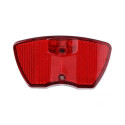 Dunlop rear light & reflector 3 led 76539 bicycle lamp