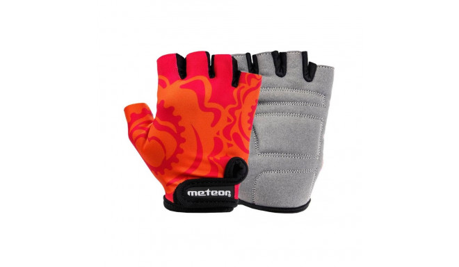 Cycling gloves Meteor Big Flower Jr. 24181-24183 (M)