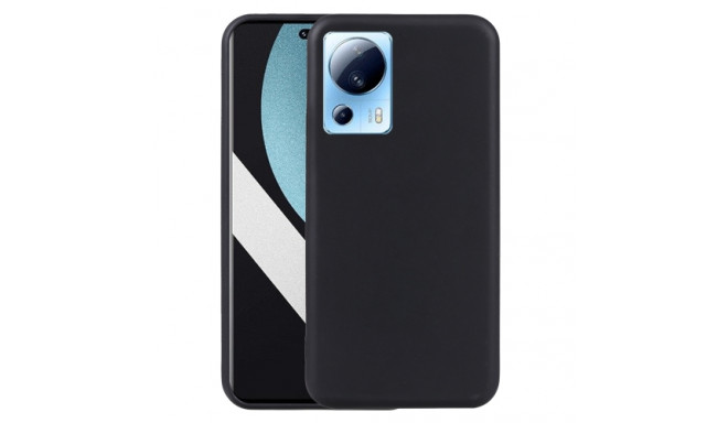 Fusion soft matte silikoonist ümbris Xiaomi 13T mustale
