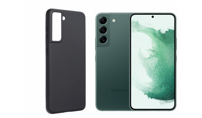 Fusion soft matte silikona aizsargapvalks Samsung S928B Galaxy S24 Ultra melns