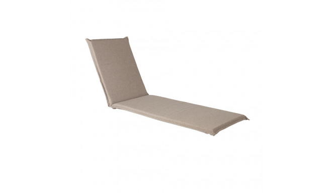 Deck chair pad SUMMER 55x190xH5cm, beige