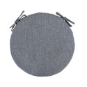 Krçsla pârsegs SIMPLE GREY D38x2,5cm, pelçks, 100%poliesters, audums 757