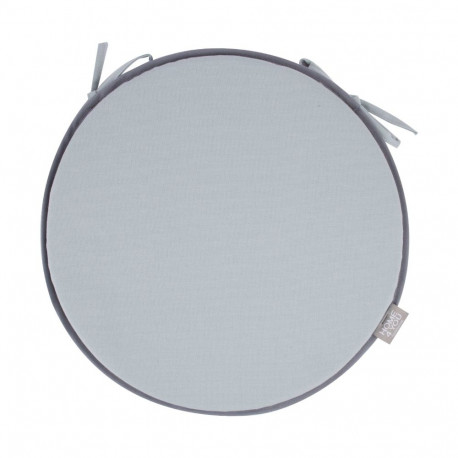 Cushion MY COTTON for chair D39cm, light grey