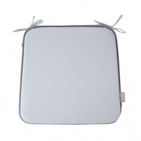 Cushion MY COTTON for chair 39x39cm, light grey
