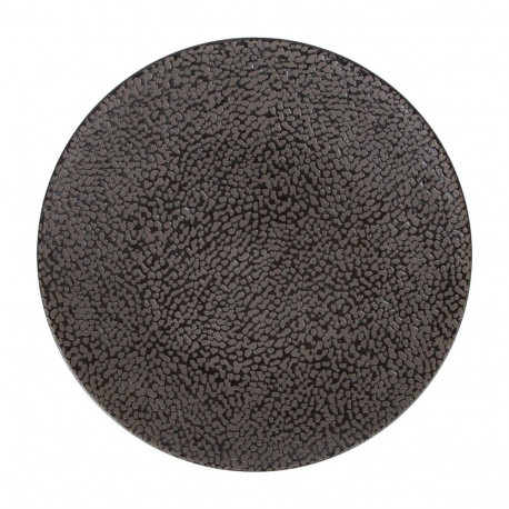 Taldrik MAKO_D22cm, must keraamika