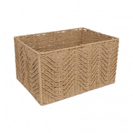 Korv MAX SARA 40x29xH22cm, helepruun punutis