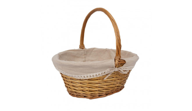 Basket MAXINE 44x35xH40cm, with a handle