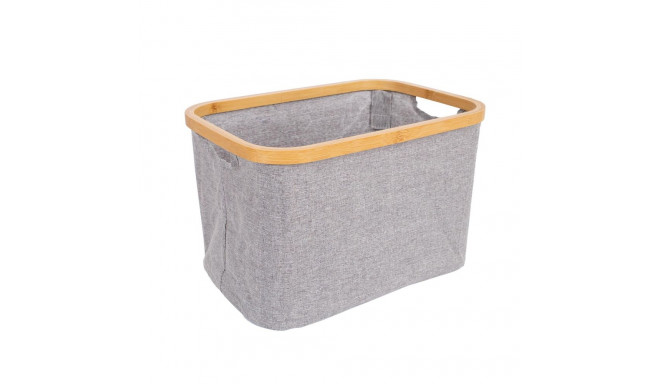 Basket MAX GREY 38x27xH25cm, light gery