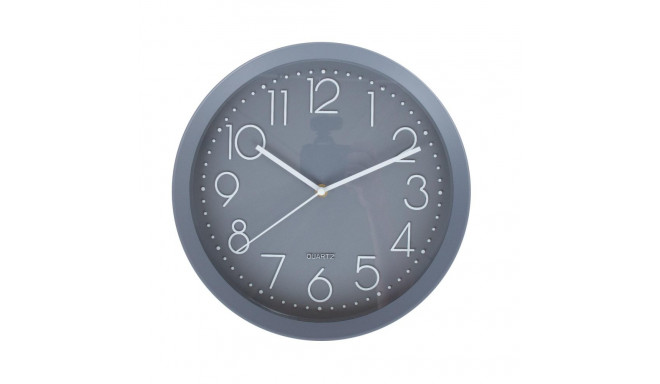 Wall clock HOLLY D30cm, grey