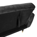 Diivanvoodi FALUN 214x83xH82cm, hall samet