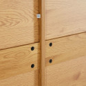 Kummut LINE 120x40xH75cm, tammedekooriga melamiin