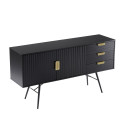 Sideboard PIXAR 150x40xH80cm, black